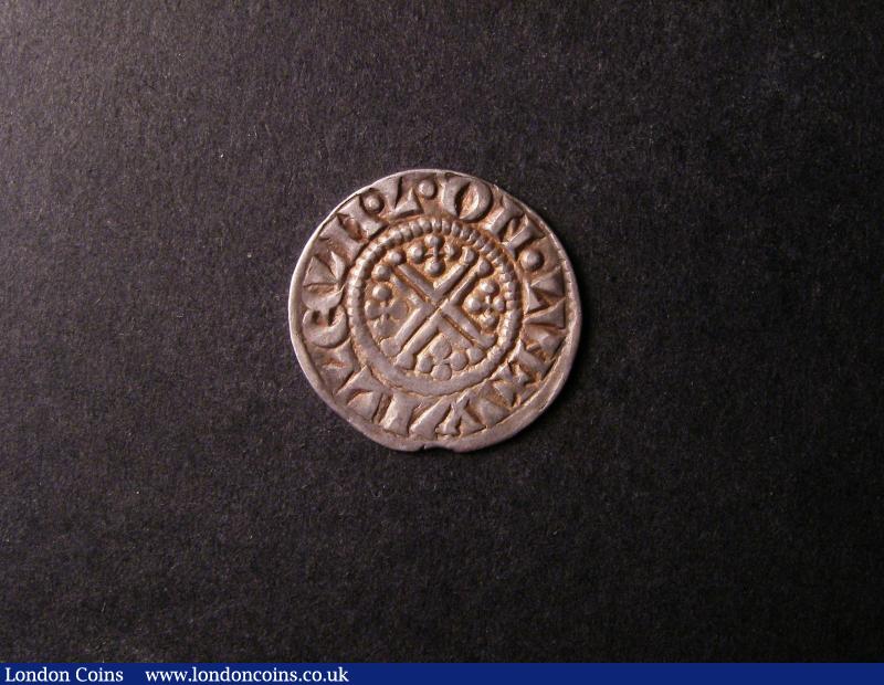 London Coins : A138 : Lot 1796 : Penny John S.1351 North 970 Class 5 short X in legend with EX after sceptre, London Mint, mo...
