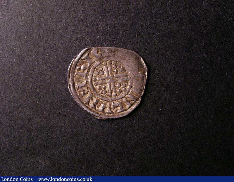 London Coins : A138 : Lot 1797 : Penny John S.1353 North 974/2 Class 6, X with rounded ends, London Mint, Obverse HENRI[C...