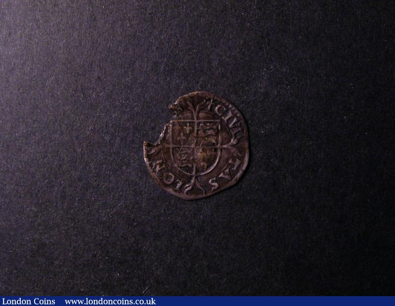 London Coins : A138 : Lot 1802 : Penny Philip and Mary S.2510 mintmark Lis GF/NVF with a large edge chip below the bust between 4 and...