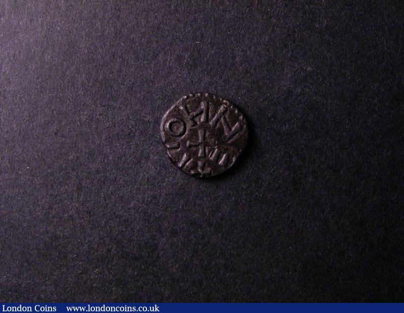 London Coins : A138 : Lot 1855 : Styca Eanred King of Northumbria S.862 North 186 Obverse EANRED REX Reverse MONNE, 1.0 grammes&#...