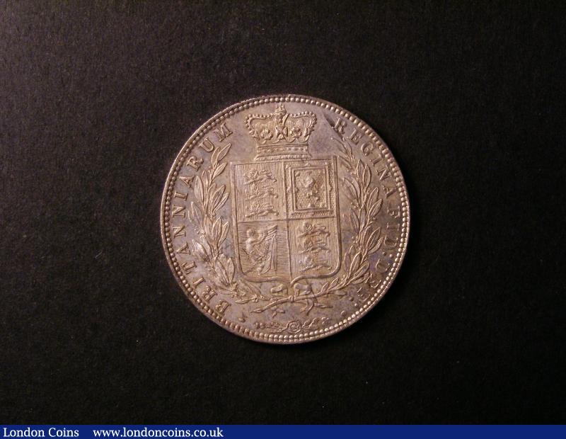 London Coins : A138 : Lot 2290 : Halfcrown 1876 ESC 699 UNC and lustrous with some light contact marks, an under-rated date diffi...