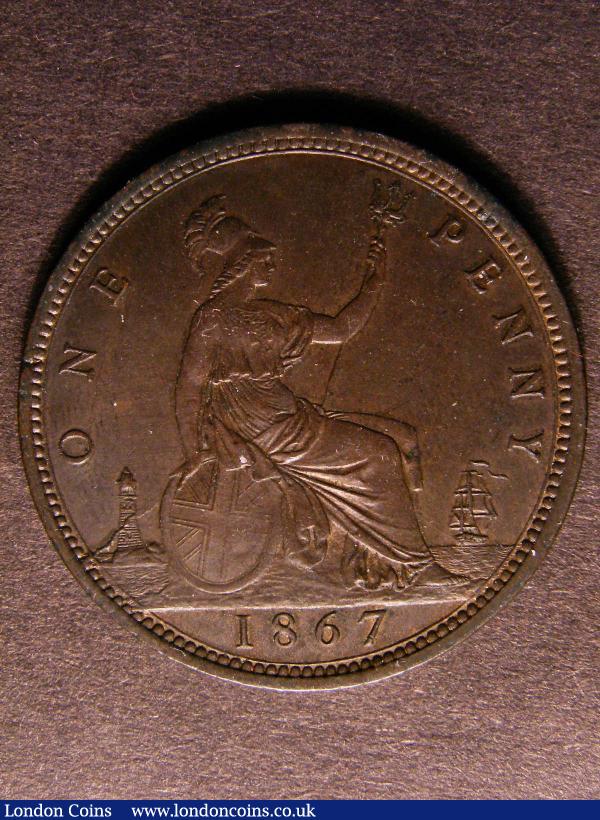 Penny 1867 Freeman 53 CGS AU 75 Ex-Dr.A.Findlow Hall of Fame Pennies : Certified Coins : Auction 138 : Lot 791