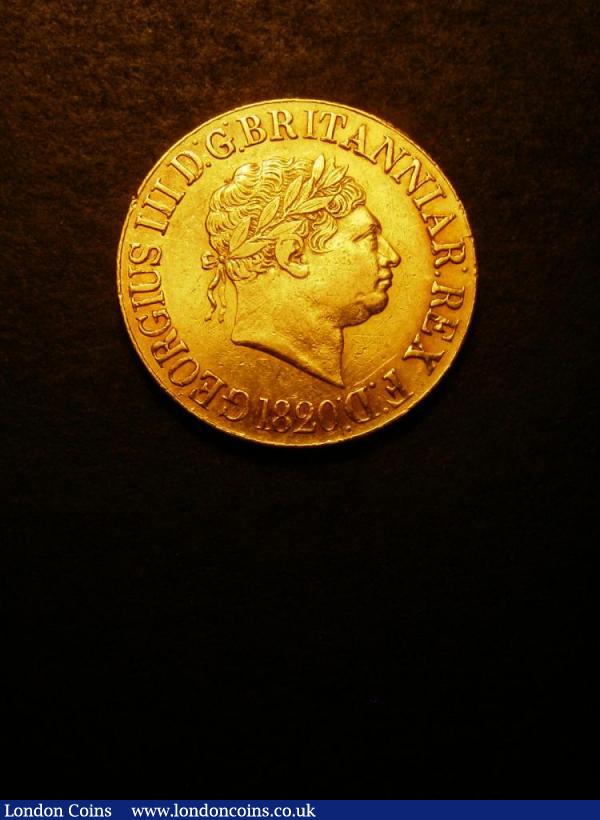 Sovereign 1820 Short Date with Closed 2 Marsh 4 CGS VF 50 : Certified Coins : Auction 139 : Lot 613