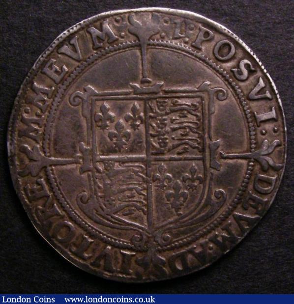 Halfcrown Elizabeth I mint mark 1 (1601) S.2583 VF even tone with no significant detractions scarce thus, (EX LCA 124 Lot 1871 march 2009 realised £2,000) : Hammered Coins : Auction 140 : Lot 1388