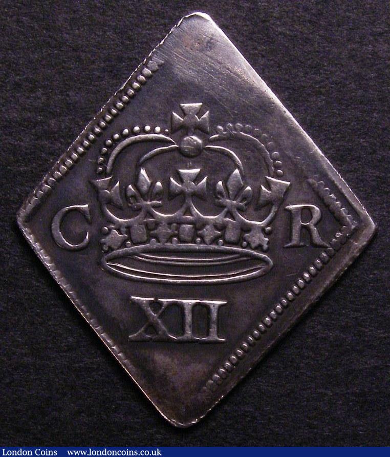 London Coins : A140 : Lot 1434 : Shilling Charles I 1646 Newark besieged S.3143 Good Fine once cleaned with some smoothing at the top