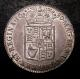 London Coins : A140 : Lot 1906 : Halfcrown 1689 Second Shield, Caul only frosted, with pearls ESC 510 EF with some light haym...
