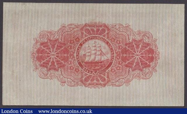 London Coins : A140 : Lot 416 : British Guiana $1 dated 1st January 1920 series B/3 21247, Pick1A, small repair top righ...