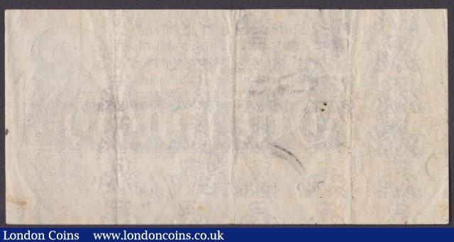 London Coins : A140 : Lot 63 : Treasury £1 Bradbury T3.3 issued 1914 series Y/24 003477, (possibly the highest prefix kno...