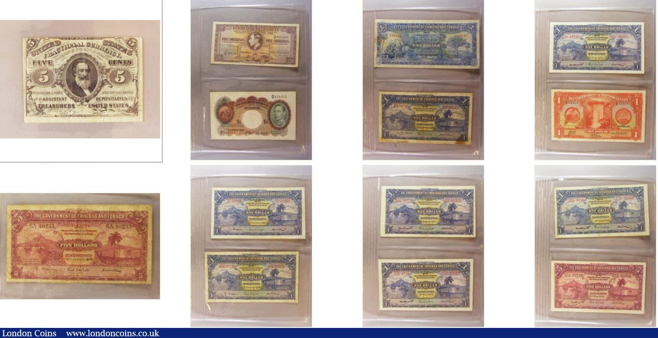 London Coins : A140 : Lot 766 : World in an album Bahamas (including George VI issues) Trinidad and Tobago (including pre war issues...