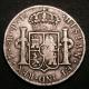 London Coins : A140 : Lot 1630 : Portugal 870 Reis Countermarks Coinage Countermark on Bolivia 8 Reales 1815 Potosi KM#440.4 counterm...