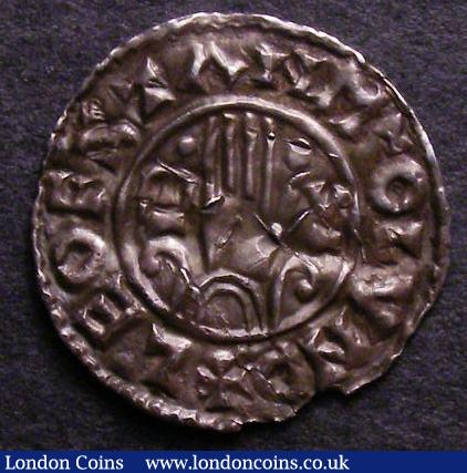 Penny Aethelred II Second Hand type S.146 London Mint, moneyer LEOFSTAN VF with some small surface marks and a small edge chip at 3 o'clock : Hammered Coins : Auction 141 : Lot 1130