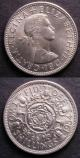 London Coins : A141 : Lot 1783 : Halfcrown 1954 ESC 798I UNC, Florin 1954 ESC 968H UNC