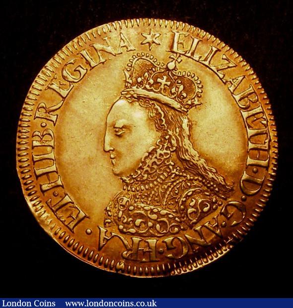 Half Pound Elizabeth I Milled Coinage S.2543 North 2019/3 Mintmark Star BNJ 1983 Obv 3, Rev 1, this coin noted, Ex-Tom May Collection, Spink Nobles Sydney 17-19 April 2012, Ex-N.C.Jany 1974 (198) and Seaby Coin and Medal Bulletin June 1981 (EG52), Borden and Brown noted 8 specimens from these dies and a total of just 45 known from all dies, the flan with light creasing with a die cud on the reverse at 10 o'clock, GVF/NEF : Hammered Coins : Auction 141 : Lot 1108