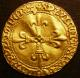 London Coins : A141 : Lot 688 : France Ecu d'Or au soleil Louis XII (1498-1514) Mintmark Cross VF on a wavy flan, weighing 3...