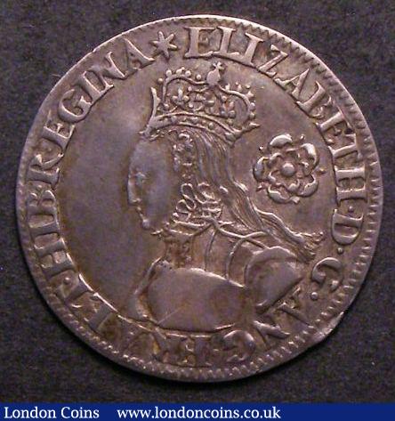 Sixpence Elizabeth I Milled Coinage 1562 Tall Narrow bust with plain dress S.2594, mintmark Star VF with a weaker area at the top of the French shield possibly caused in striking : Hammered Coins : Auction 142 : Lot 1926