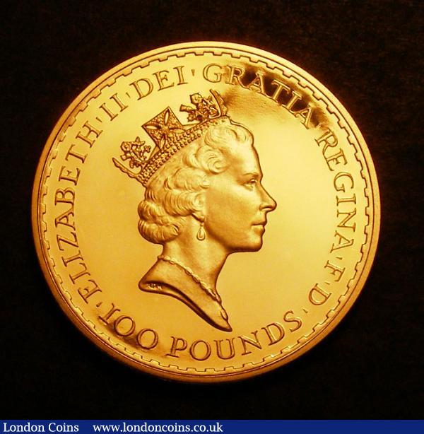 Britannia Gold £100 One Ounce 1987 Proof FDC : English Coins : Auction 142 : Lot 1945
