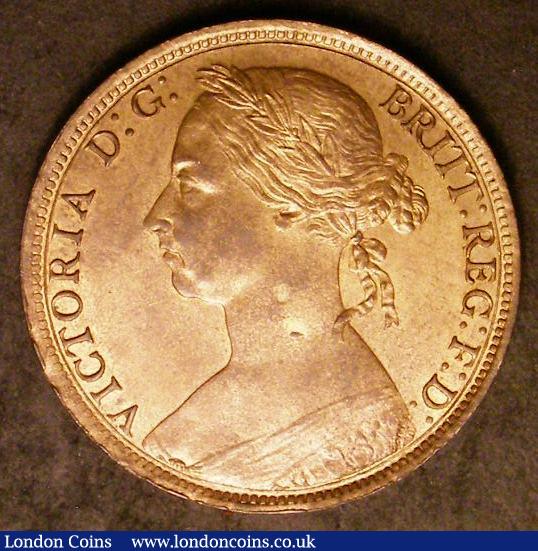 Penny 1890 Freeman 130 dies 12+N UNC with around 65% lustre : English Coins : Auction 142 : Lot 2713