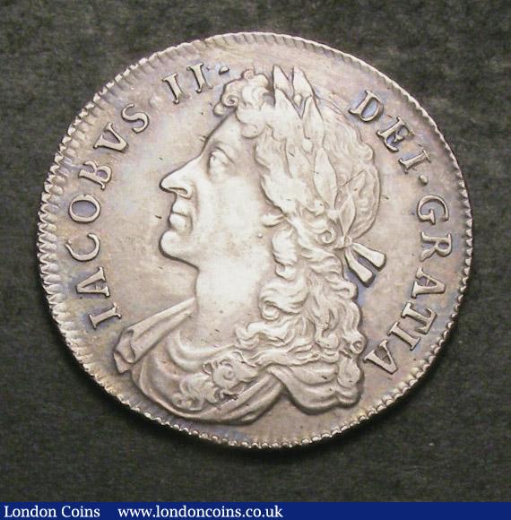 Shilling 1685 ESC 1068 GVF/About EF toned with some light haymarking on the reverse : English Coins : Auction 142 : Lot 2747