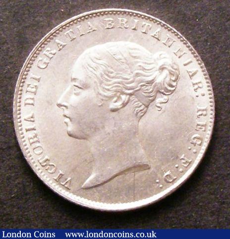 Sixpence 1864 ESC 1713 Die Number 11 UNC or near so and lustrous with a few light contact marks : English Coins : Auction 142 : Lot 2900