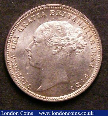Sixpence 1883 ESC 1744 Lustrous UNC : English Coins : Auction 142 : Lot 2902
