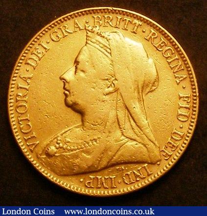 Sovereign 1899P Marsh 171 Fine, Rare : English Coins : Auction 142 : Lot 3004