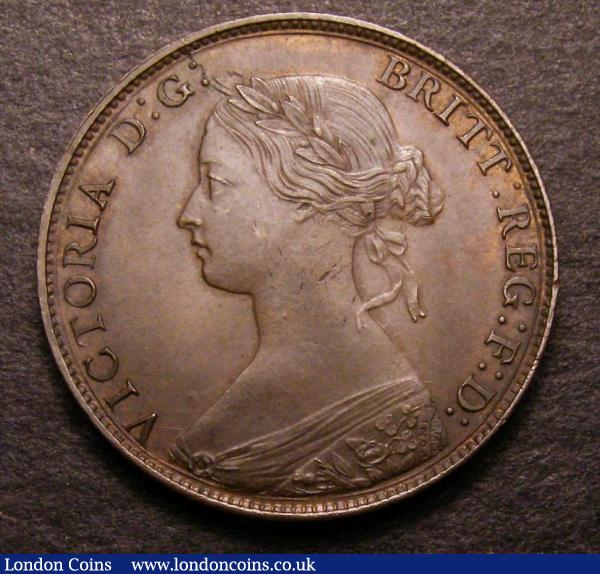 Halfpenny 1861 Freeman 274 dies 5+E, CGS 78 we note there was no example in the Nicholson or Norweb collections, Ex-Baldwins Auction 69 May 2011 Lot 660 : Certified Coins : Auction 142 : Lot 431