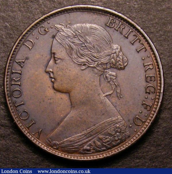 Halfpenny 1863 Small upper section to 3 Freeman 294 dies 7+G CGS 75, Ex-KB Coins December 2001 : Certified Coins : Auction 142 : Lot 448