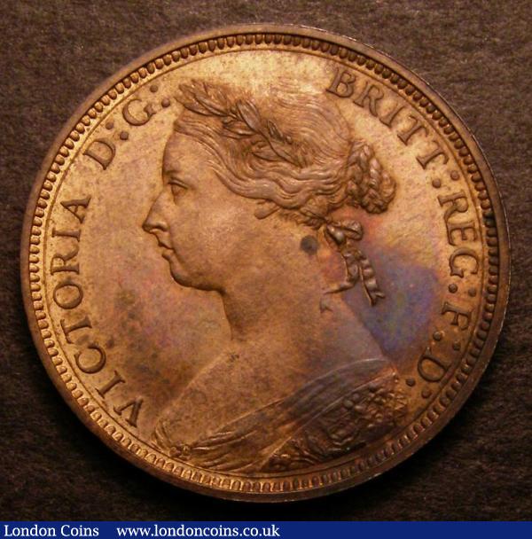 Halfpenny 1883 Proof Freeman 350 dies 18+S CGS 82, the only Proof in this collection, the only Obverse 18 coin not produced at the Heaton Mint, Ex-Baldwins Auction 69 May 2011 Lot 686 : Certified Coins : Auction 142 : Lot 508