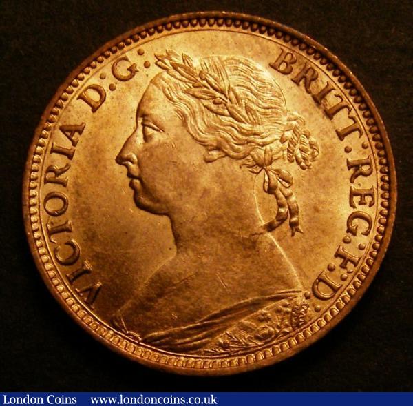 Farthing 1882H Broken F in F:D: Freeman 549 CGS 82 : Certified Coins : Auction 142 : Lot 684