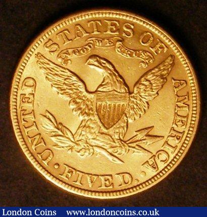 USA Five Dollars Gold 1881 Breen 6713 GVF/NEF : World Coins : Auction 142 : Lot 1047