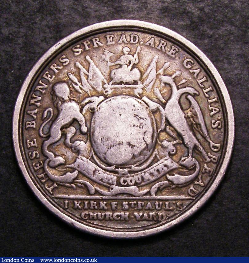 London Coins : A142 : Lot 1193 : Loyal Association Medal, 1745, by J. Kirk, silver, 35mm., obv. two men standing ...