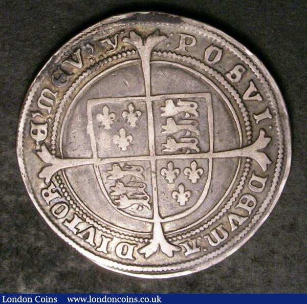 Halfcrown Edward VI Fine Silver issue 1551 mintmark y S.2479 pleasing Good Fine and well rounded : Hammered Coins : Auction 142 : Lot 1839