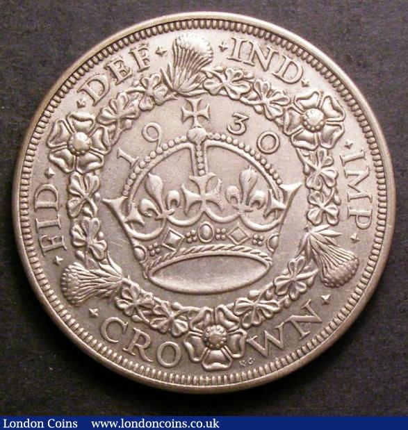 Crown 1930 ESC 370 Good Fine : English Coins : Auction 142 : Lot 2070