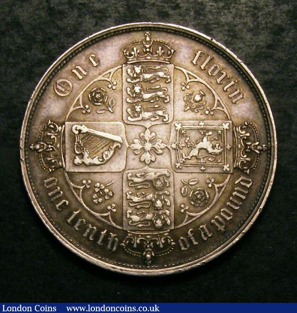 Florin 1855 ESC 812 Good Fine : English Coins : Auction 142 : Lot 2151