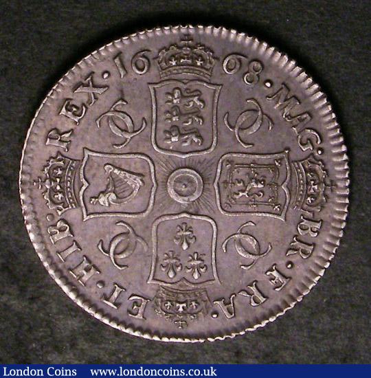 Shilling 1668 Second Bust ESC 1030 EF and attractively toned : English Coins : Auction 142 : Lot 2745