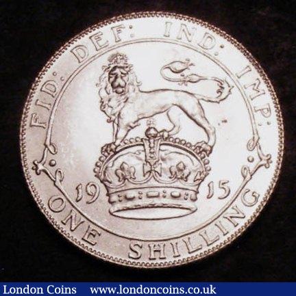 Shilling 1915 ESC 1425 Lustrous UNC with some light contact marks : English Coins : Auction 142 : Lot 2845