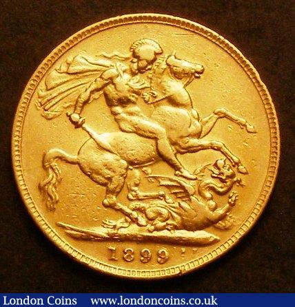 Sovereign 1899P Marsh 171 Fine, Rare : English Coins : Auction 142 : Lot 3004