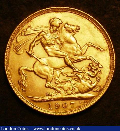 Sovereign 1907 Marsh 179 VF : English Coins : Auction 142 : Lot 3012