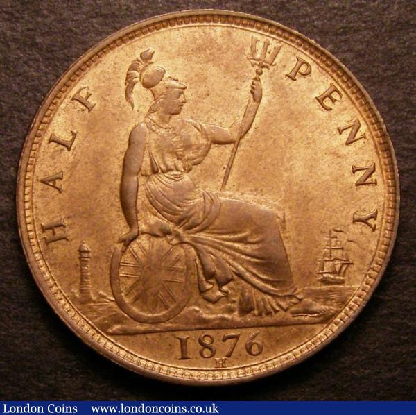 Halfpenny 1876H Freeman 329 dies 14+M CGS 82, Ex-Croydon Coin Auction 221 September 2012 Lot 234 : Certified Coins : Auction 142 : Lot 485