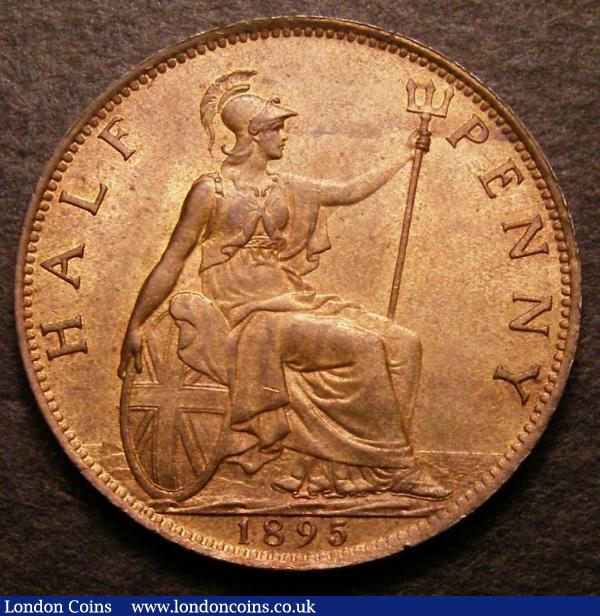 Halfpenny 1895 Freeman 370 dies 1+A CGS 82 : Certified Coins : Auction 142 : Lot 523