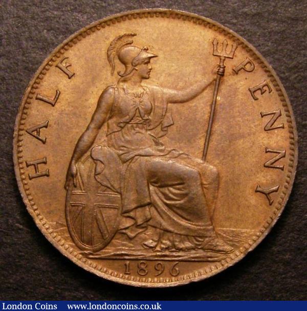 Halfpenny 1896 Freeman 372 dies 1+B CGS 80 : Certified Coins : Auction 142 : Lot 524