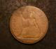London Coins : A142 : Lot 1700 : Mint Error - Mis-Strike Penny 1964 Reverse Brockage About EF