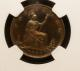 London Coins : A142 : Lot 578 : Farthing 1868 Copper Proof Freeman 521 dies 3+B NGC PF65 BN