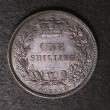 London Coins : A143 : Lot 2266 : Shilling 1861 D over B in F:D: ESC 1309A GVF with grey tone, Very Rare, we note that we have not off...
