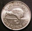 London Coins : A143 : Lot 1032 : New Zealand Florin 1935 KM#4 UNC and lustrous with some tone spots on either side