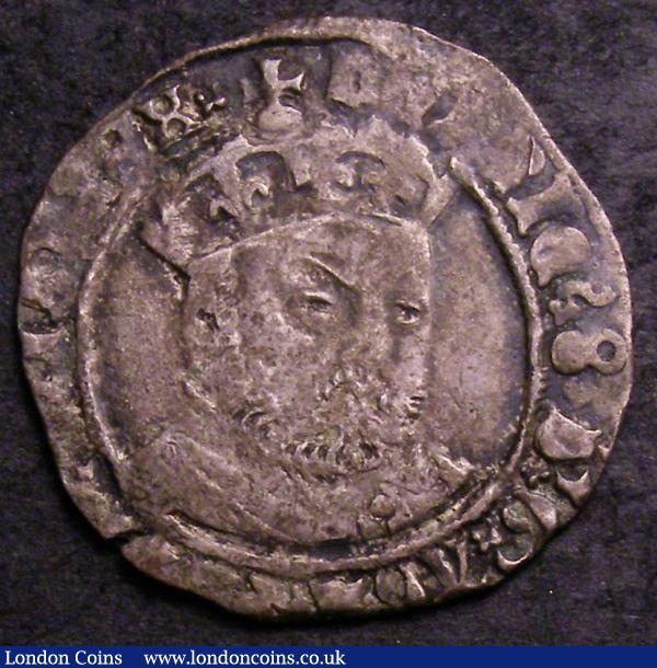 Groat Henry VIII Third Coinage York Mint Bust 3 no mintmark S.2374 Fine, comes with old collectors ticket with price 37/6 : Hammered Coins : Auction 144 : Lot 1122