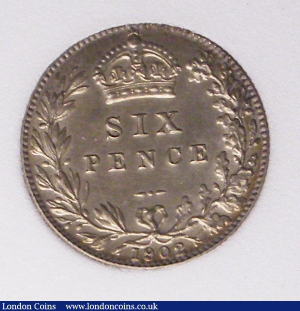 Sixpence 1902 Matt Proof ESC 1786 NNC PR65 : Certified Coins : Auction 144 : Lot 2222