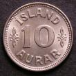 London Coins : A144 : Lot 603 : Iceland 10 Aurar 1925 KM#1.1 Lustrous UNC, scarce