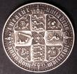 London Coins : A145 : Lot 1371 : Crown 1847 Gothic UNDECIMO ESC 288 NVF