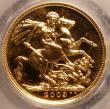 London Coins : A145 : Lot 2369 : Sovereign 2009 Bullion S.4433 UNC and with almost full lustre, slabbed and graded CGS 94
